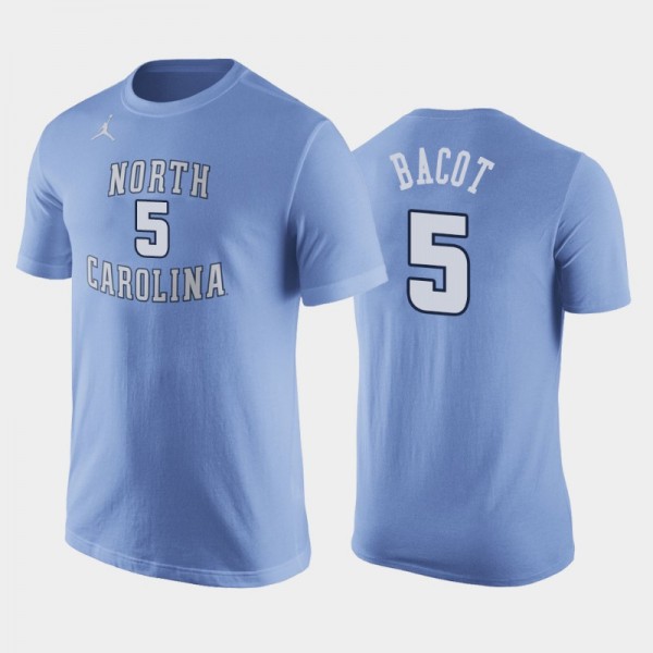 North Carolina Tar Heels College Basketball Armando Bacot #5 Replica Future Star Blue T-Shirt