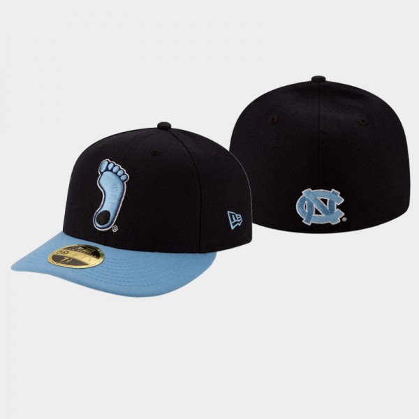 North Carolina Tar Heels Basic Low Profile Navy Blue 59FIFTY Fitted Hat